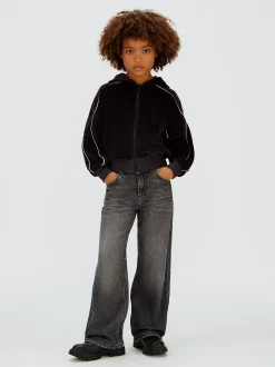 Calvin Klein Kastenförmiger Reißverschluss-Hoodie^Kinder Hoodies & Pullover|Kleidung