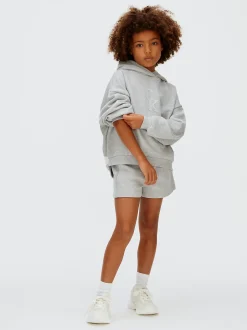 Calvin Klein Kastiger Logo-Hoodie mit Print auf der Rückseite^Kinder Hoodies & Pullover|Kleidung