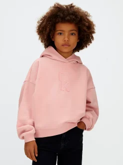 Calvin Klein Kastiger Logo-Hoodie mit Print auf der Rückseite^Kinder Hoodies & Pullover|Kleidung
