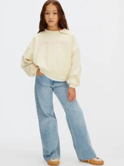 Calvin Klein Kastiges Logo-Sweatshirt^Kinder Hoodies & Pullover|Kleidung