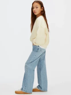 Calvin Klein Kastiges Logo-Sweatshirt^Kinder Hoodies & Pullover|Kleidung