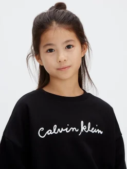 Calvin Klein Kastiges Logo-Sweatshirt^Kinder Hoodies & Pullover|Kleidung