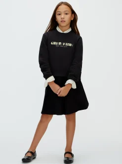 Calvin Klein Kastiges Logo-Sweatshirt^Kinder Hoodies & Pullover|Kleidung