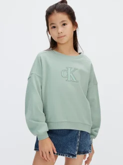 Calvin Klein Kastiges Sweatshirt^Kinder Hoodies & Pullover|Kleidung