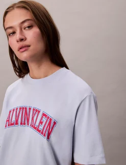 Calvin Klein Kastiges Varsity-Logo-T-Shirt^Damen T-shirts & Tops