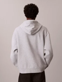 Calvin Klein Kate Moss Lässiger Hoodie aus Fleece mit grafischem Logo^Herren Hoodies & Sweatshirts