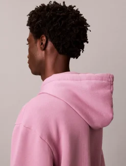 Calvin Klein Kate Moss Lässiger Hoodie aus Fleece mit grafischem Logo^Herren Hoodies & Sweatshirts