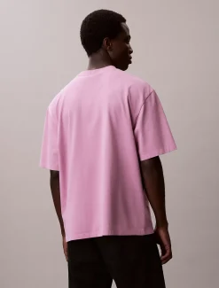 Calvin Klein Kate Moss Lässiges T-Shirt mit Grafik^Herren T-shirts