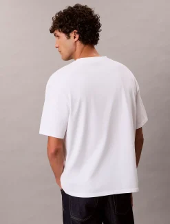 Calvin Klein Kate Moss Lässiges T-Shirt mit Grafik^Herren T-shirts