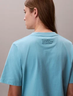 Calvin Klein Kate Moss Obsession schmales Graphic T-Shirt^Damen T-shirts & Tops