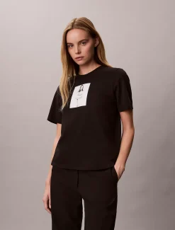 Calvin Klein Kate Moss Obsession schmales Graphic T-Shirt^Damen T-shirts & Tops