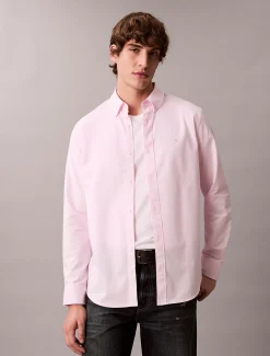Calvin Klein Klassisch einfarbiges Oxford-Button-Down-Hemd^Herren Hemden & Poloshirts