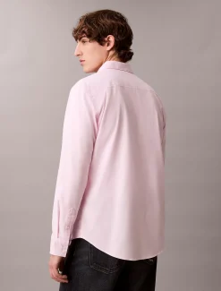 Calvin Klein Klassisch einfarbiges Oxford-Button-Down-Hemd^Herren Hemden & Poloshirts