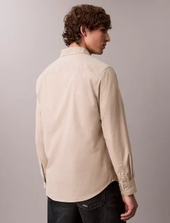 Calvin Klein Klassisch einfarbiges Oxford-Button-Down-Hemd^Herren Hemden & Poloshirts