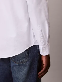 Calvin Klein Klassisch einfarbiges Oxford-Button-Down-Hemd^Herren Hemden & Poloshirts