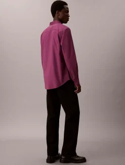 Calvin Klein Klassisch einfarbiges Oxford-Button-Down-Hemd^Herren Hemden & Poloshirts