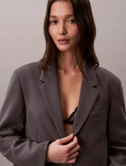 Calvin Klein Klassischer Stretch-Blazer^Damen JackenFrisch Eingetroffen