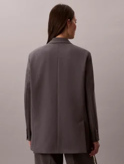 Calvin Klein Klassischer Stretch-Blazer^Damen JackenFrisch Eingetroffen