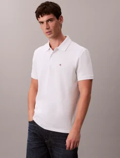 Calvin Klein Klassisches Hemd aus Baumwoll-Piqué^Herren Hemden & Poloshirts