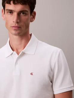 Calvin Klein Klassisches Hemd aus Baumwoll-Piqué^Herren Hemden & Poloshirts