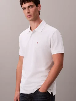 Calvin Klein Klassisches Hemd aus Baumwoll-Piqué^Herren Hemden & Poloshirts