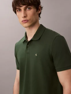 Calvin Klein Klassisches Hemd aus Baumwoll-Piqué^Herren Hemden & Poloshirts