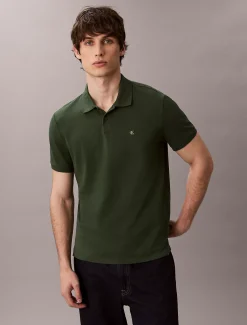 Calvin Klein Klassisches Hemd aus Baumwoll-Piqué^Herren Hemden & Poloshirts