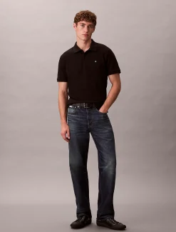 Calvin Klein Klassisches Hemd aus Baumwoll-Piqué^Herren Hemden & Poloshirts