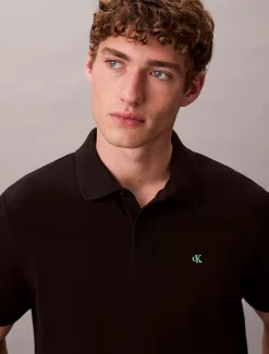 Calvin Klein Klassisches Hemd aus Baumwoll-Piqué^Herren Hemden & Poloshirts