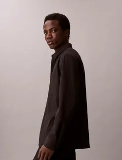 Calvin Klein Klassisches Hemd aus Seersucker^Herren Hemden & Poloshirts