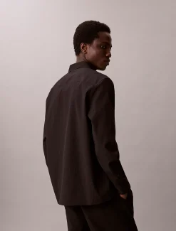 Calvin Klein Klassisches Hemd aus Seersucker^Herren Hemden & Poloshirts