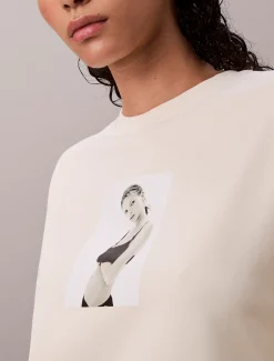 Calvin Klein Klassisches Kate Frottee-Sweatshirt^Damen Sweatshirts & Hoodies