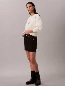 Calvin Klein Klassisches Kate Frottee-Sweatshirt^Damen Sweatshirts & Hoodies