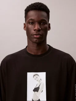 Calvin Klein Klassisches Kate-Langarmshirt^Herren T-shirts