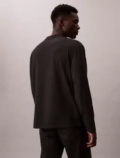 Calvin Klein Klassisches Kate-Langarmshirt^Herren T-shirts