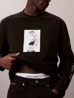 Calvin Klein Klassisches Kate-Langarmshirt^Herren T-shirts