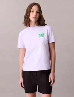 Calvin Klein Klassisches Logo-T-Shirt^Damen T-shirts & Tops