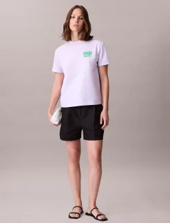 Calvin Klein Klassisches Logo-T-Shirt^Damen T-shirts & Tops