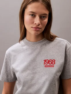 Calvin Klein Klassisches Logo-T-Shirt^Damen T-shirts & Tops