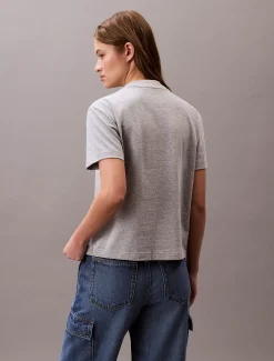 Calvin Klein Klassisches Logo-T-Shirt^Damen T-shirts & Tops