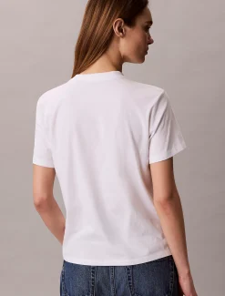 Calvin Klein Klassisches NYC Logo-T-Shirt^Damen T-shirts & Tops