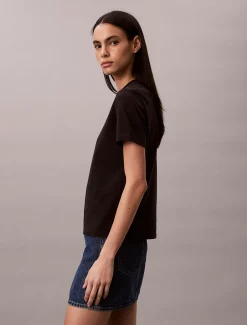 Calvin Klein Klassisches NYC Logo-T-Shirt^Damen T-shirts & Tops