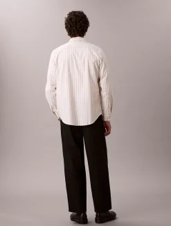Calvin Klein Klassisches Oxford-Button-Down-Hemd mit Streifenmuster^Herren Hemden & Poloshirts