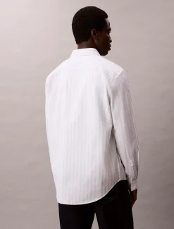 Calvin Klein Klassisches Oxford-Button-Down-Hemd mit Streifenmuster^Herren Hemden & Poloshirts