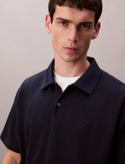 Calvin Klein Klassisches Poloshirt aus Baumwoll-Piqué-Mix^Herren Hemden & Poloshirts