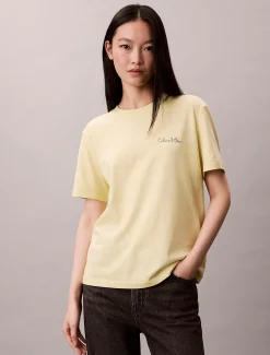 Calvin Klein Klassisches T-Shirt mit Logo-Grafik^Damen T-shirts & Tops