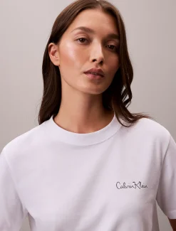 Calvin Klein Klassisches T-Shirt mit Logo-Grafik^Damen T-shirts & Tops