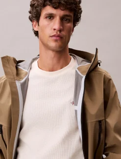 Calvin Klein Klassisches T-Shirt mit Waffelstruktur^Herren T-shirts