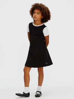 Calvin Klein Kleid aus Punto Milano mit Saum^Kinder Kleidung|Kleider & Röcke