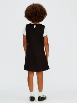 Calvin Klein Kleid aus Punto Milano mit Saum^Kinder Kleidung|Kleider & Röcke